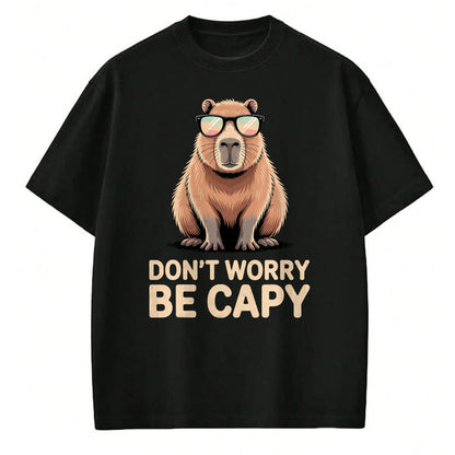 Cute Capybara Shirt, Funny Capybara Unisex T-Shirt/Hoodie/Sweatshirt HLT00 - Funny Capybara Design for Men Women Adults Capybara Lover T-Shirt
