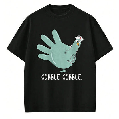 Funny Nurse Shirt, Nurse Unisex T-Shirt/Hoodie/Sweatshirt HLT00 - Turkey Glove Nurse Thanksgiving T-Shirt