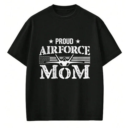 Gift for Mom Shirt, Funny Mom Unisex T-Shirt/Hoodie/Sweatshirt HLT00 - Proud Air Force Mom - Airforce Gifts - July 4th Mothers Day T-Shirt