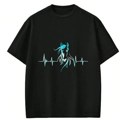 Best Horse Lover Shirt , Funny Horse UnisexT-Shirt/Hoodie/Sweatshirt HLT00 - Horse Heartbeat for Women Girls Teens Horseback Lover Riding T-Shirt