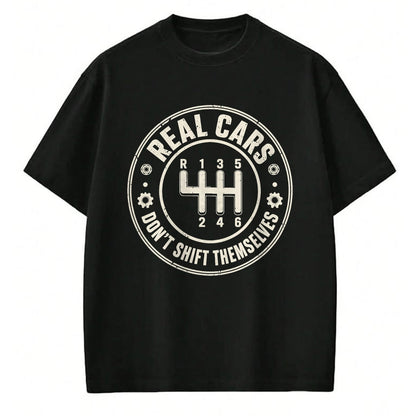 Best Mechanic Life Shirt, Funny Mechanic UnisexT-Shirt/Hoodie/Sweatshirt HLT00 - Real Cars Dont Shift Themselves Automotive Mechanic T-Shirt