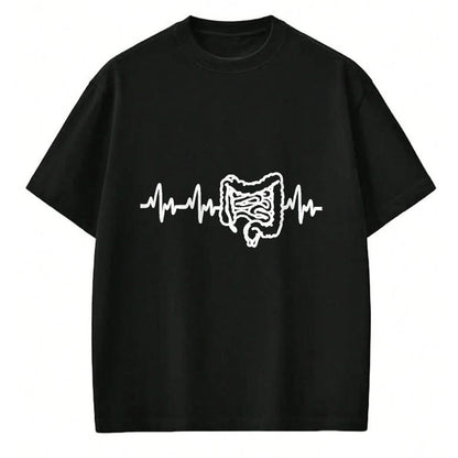 Best Doctor Shirt, Funny Doctor UnisexT-Shirt/Hoodie/Sweatshirt HLT00 - Intestines Heartbeat Gastroenterologist Gastro Nurse Doctor T-Shirt