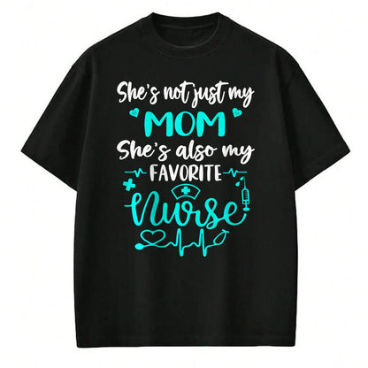 Funny Nurse Shirt, Nurse Unisex T-Shirt/Hoodie/Sweatshirt HLT00 - My Mom Is A Nurse - Proud Nurse Son Daughter RN LPN Family T-Shirt