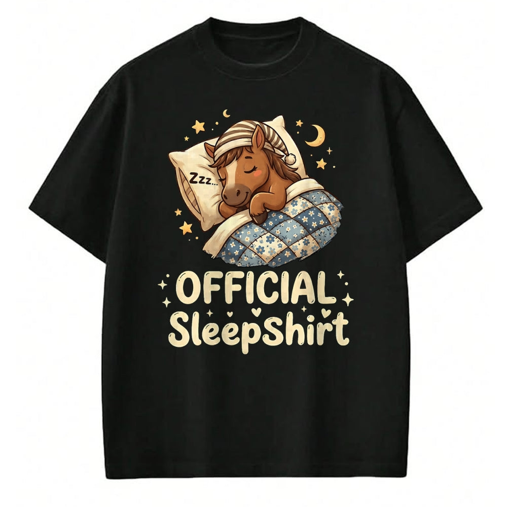 Best Horse Lover Shirt , Funny Horse UnisexT-Shirt/Hoodie/Sweatshirt HLT00 - Sleeping Horse Official Sleepshirt Sleepwear Pajama Bedtime T-Shirt