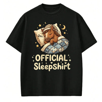 Best Horse Lover Shirt , Funny Horse UnisexT-Shirt/Hoodie/Sweatshirt HLT00 - Sleeping Horse Official Sleepshirt Sleepwear Pajama Bedtime T-Shirt