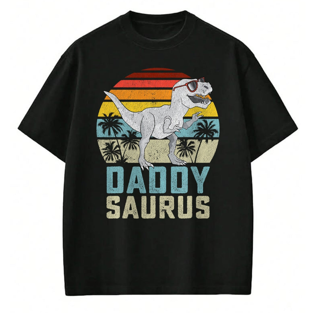 Best Dinosaur Lover Shirt, Funny Dinosaur UnisexT-Shirt/Hoodie/Sweatshirt HLT00 - Daddysaurus T Rex Dinosaur Daddy Saurus Family Matching T-Shirt (2)