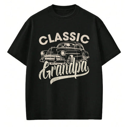 Best Grandpa Shirt, Proud Grandpa Unisex T-Shirt/Hoodie/Sweatshirt HLT00 -Classic Grandpa Funny Saying Car Lover Men Dad Papa Grandpa T-Shirt