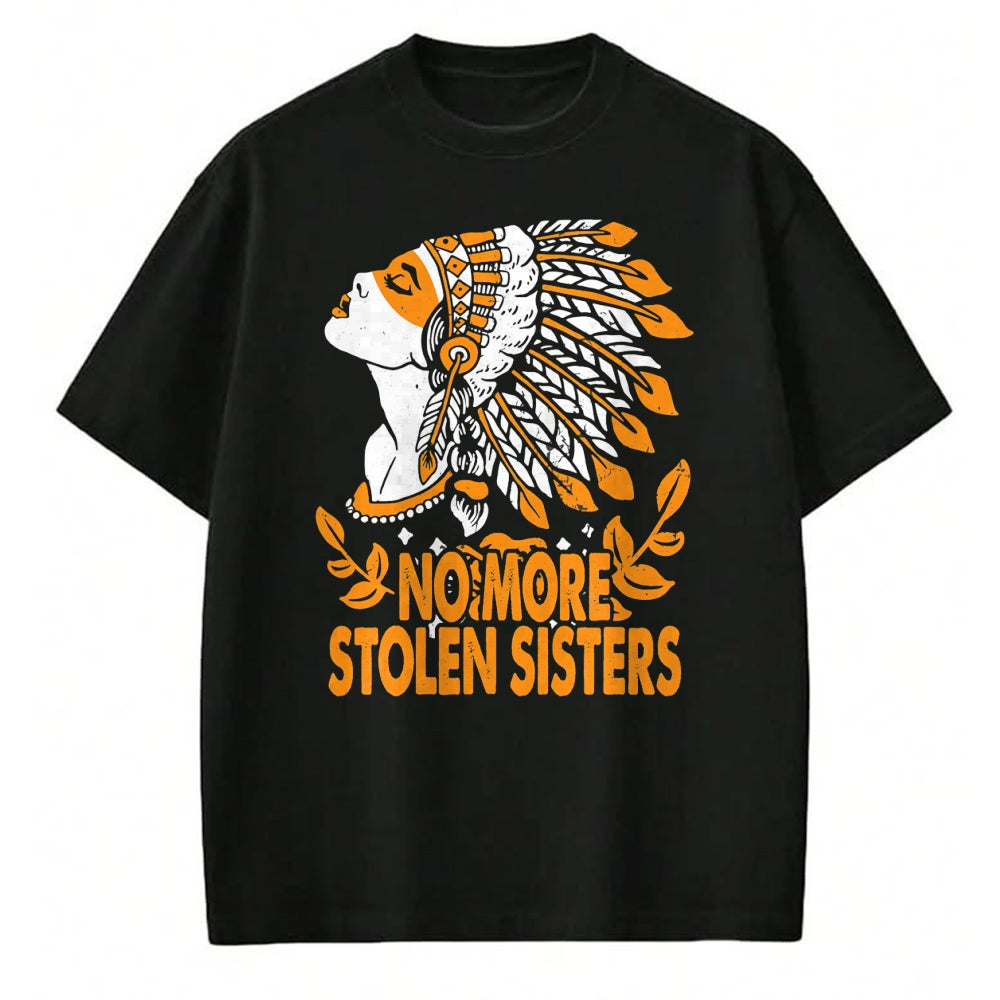 Native American T-Shirts, Vintage Native American Unisex T-Shirt/Hoodie/Sweatshirt HLT00 - Native American No More Stolen Sisters MMIW