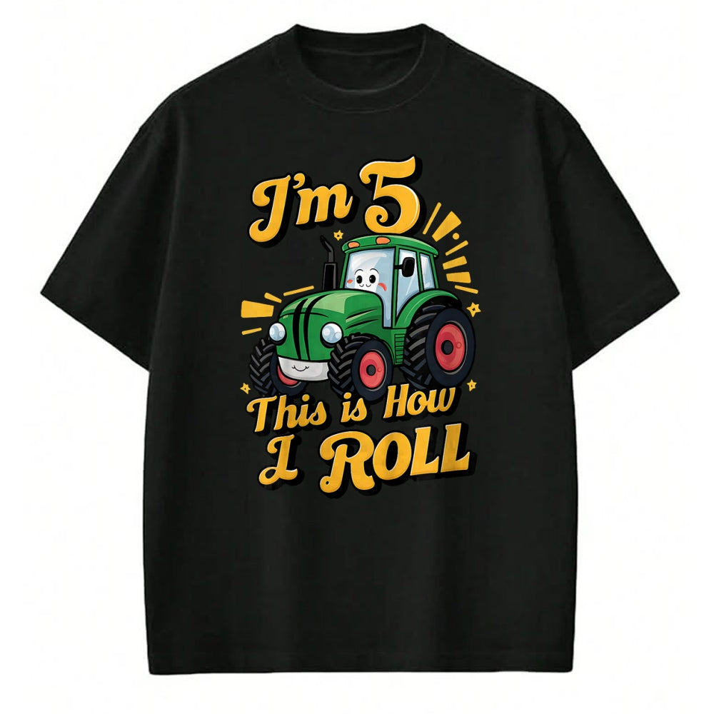 Best Farmer Life Shirt, Funny Farmer UnisexT-Shirt/Hoodie/Sweatshirt HLT00 - Kids Farm Green Tractor 5th Birthday Party Farmer Boy 5 Year Old T-Shirt