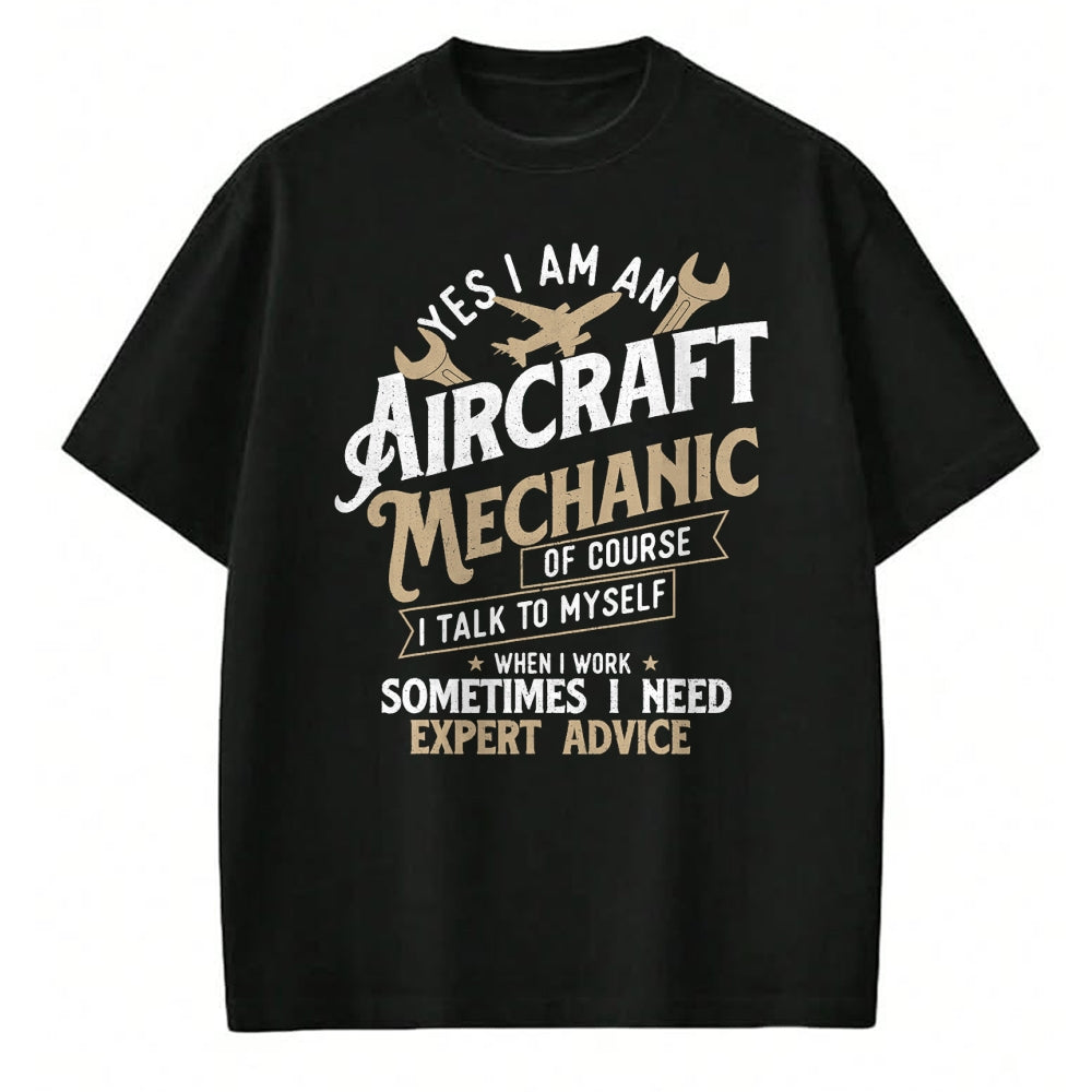 Best Mechanic Life Shirt, Funny Mechanic UnisexT-Shirt/Hoodie/Sweatshirt HLT00 - Yes I Am an Aircraft Mechanic - Airplane Aviation Technician T-Shirt