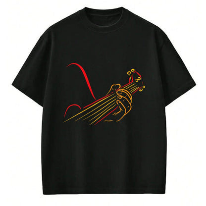 Guitar Lover Shirt, Funny Guitar UnisexT-Shirt/Hoodie/Sweatshirt HLT00 - Playing Guitar Guitarist Music Life Funny Gift T-Shirt