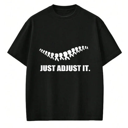 Best Doctor Shirt, Funny Doctor UnisexT-Shirt/Hoodie/Sweatshirt HLT00 - Just Adjust It Back Subluxation Chiropractor Pun T Shirt T-Shirt