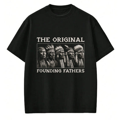 Native American T-Shirts, Vintage Native American Unisex T-Shirt/Hoodie/Sweatshirt HLT00 - The Original Founding Fathers Vintage Native American Indian (1)