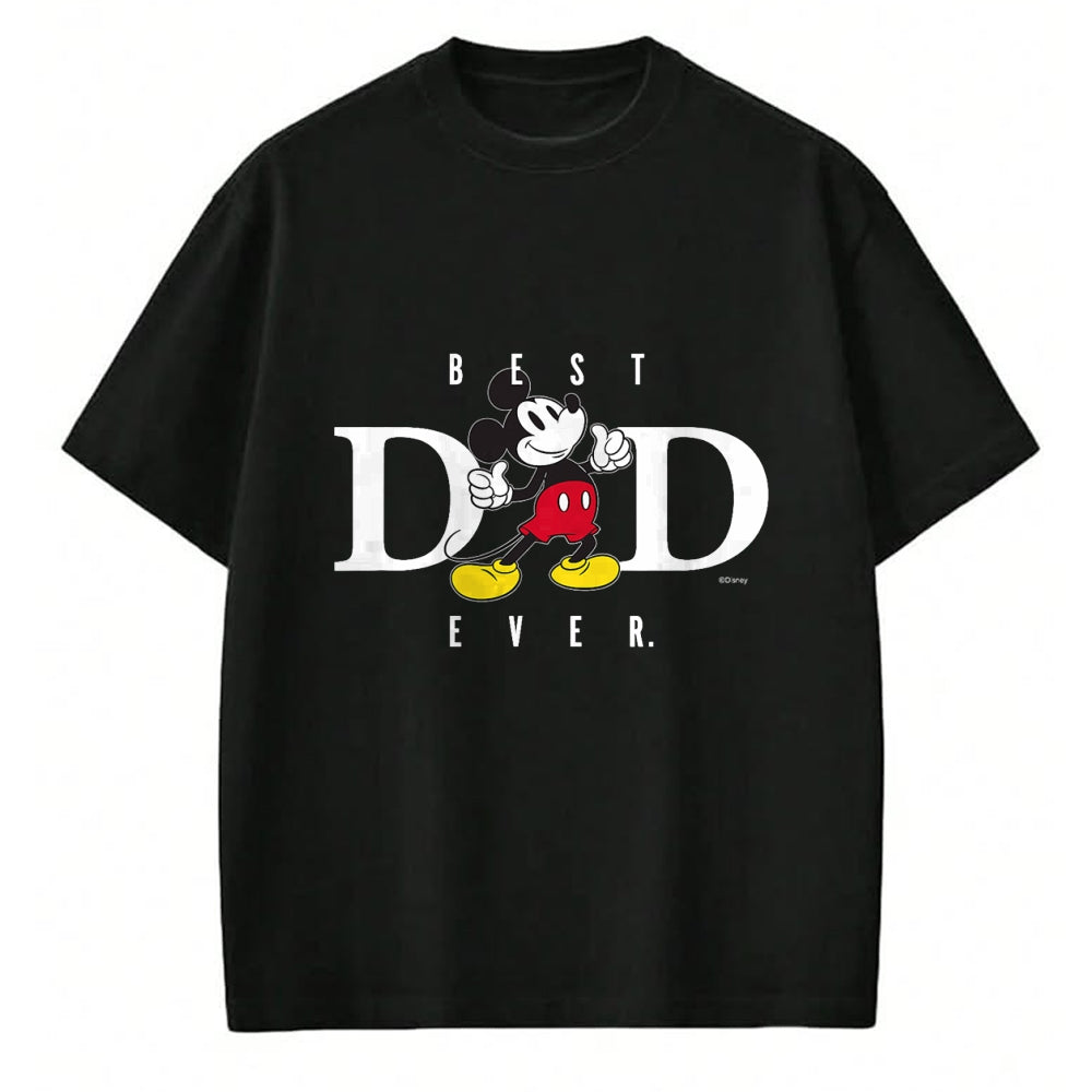 Gift for Dad Shirt, Funny Dad Unisex T-Shirt/Hoodie/Sweatshirt HLT00 – Disney Mickey Mouse Best Dad Ever Thumbs Up Father’s Day T-Shirt