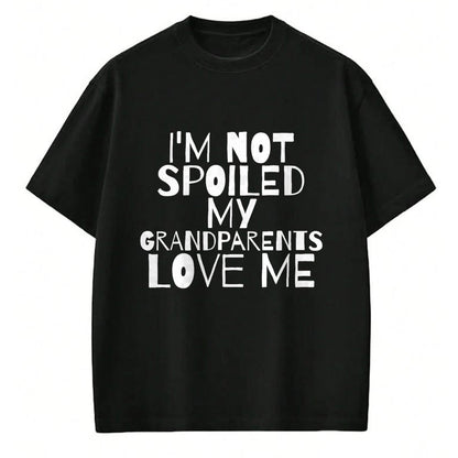 Best Wife Shirt, Wife and Husband Unisex T-Shirt/Hoodie/Sweatshirt HLT00 - Im Not Spoiled My Grandparents Love Me child mamaw T Shirt T-Shirt