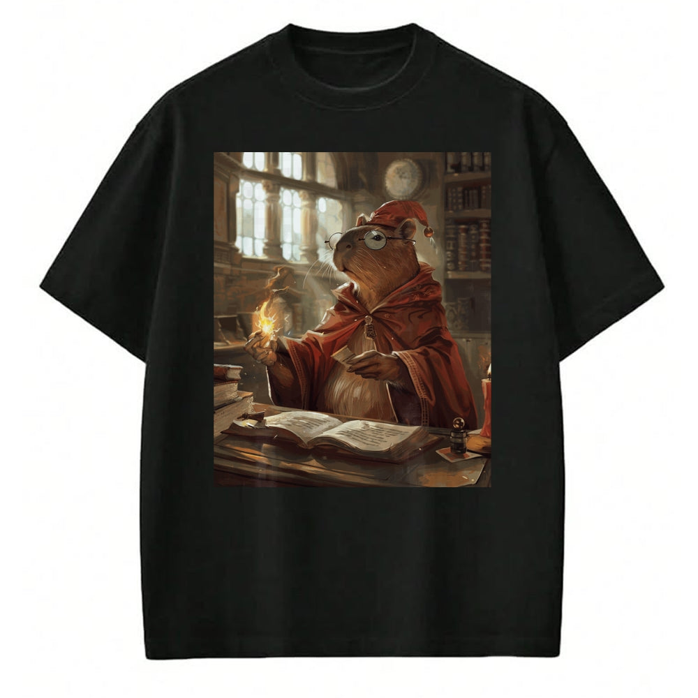 Cute Capybara Shirt, Funny Capybara Unisex T-Shirt/Hoodie/Sweatshirt HLT00 - Funny Graphic Capybara Long Sleeve T-Shirt (6)