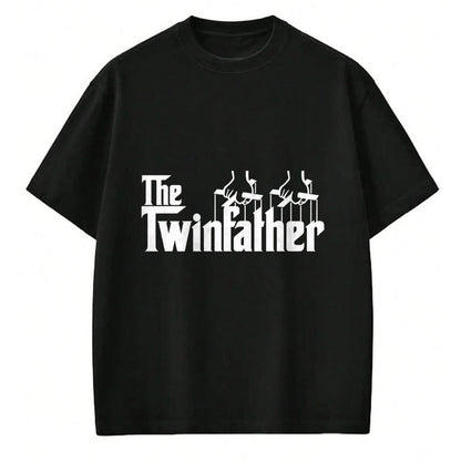 Gift for Dad Shirt, Funny Dad Unisex T-Shirt/Hoodie/Sweatshirt HLT00 – Dad Of Twins Proud Father of Twins Classic Overachiver Premium T-Shirt