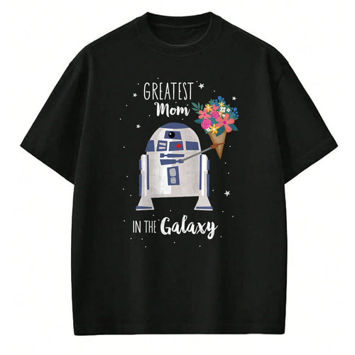 Gift for Mom Shirt, Funny Mom Unisex T-Shirt/Hoodie/Sweatshirt HLT00 - Star Wars R2-D2 Greatest Mom in the Galaxy Mothers Day T-Shirt
