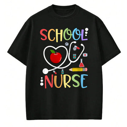 Funny Nurse Shirt, Nurse Unisex T-Shirt/Hoodie/Sweatshirt HLT00 - School Nurse Appreciation Nursing Nurse Day & Nurse Week T-Shirt (1)