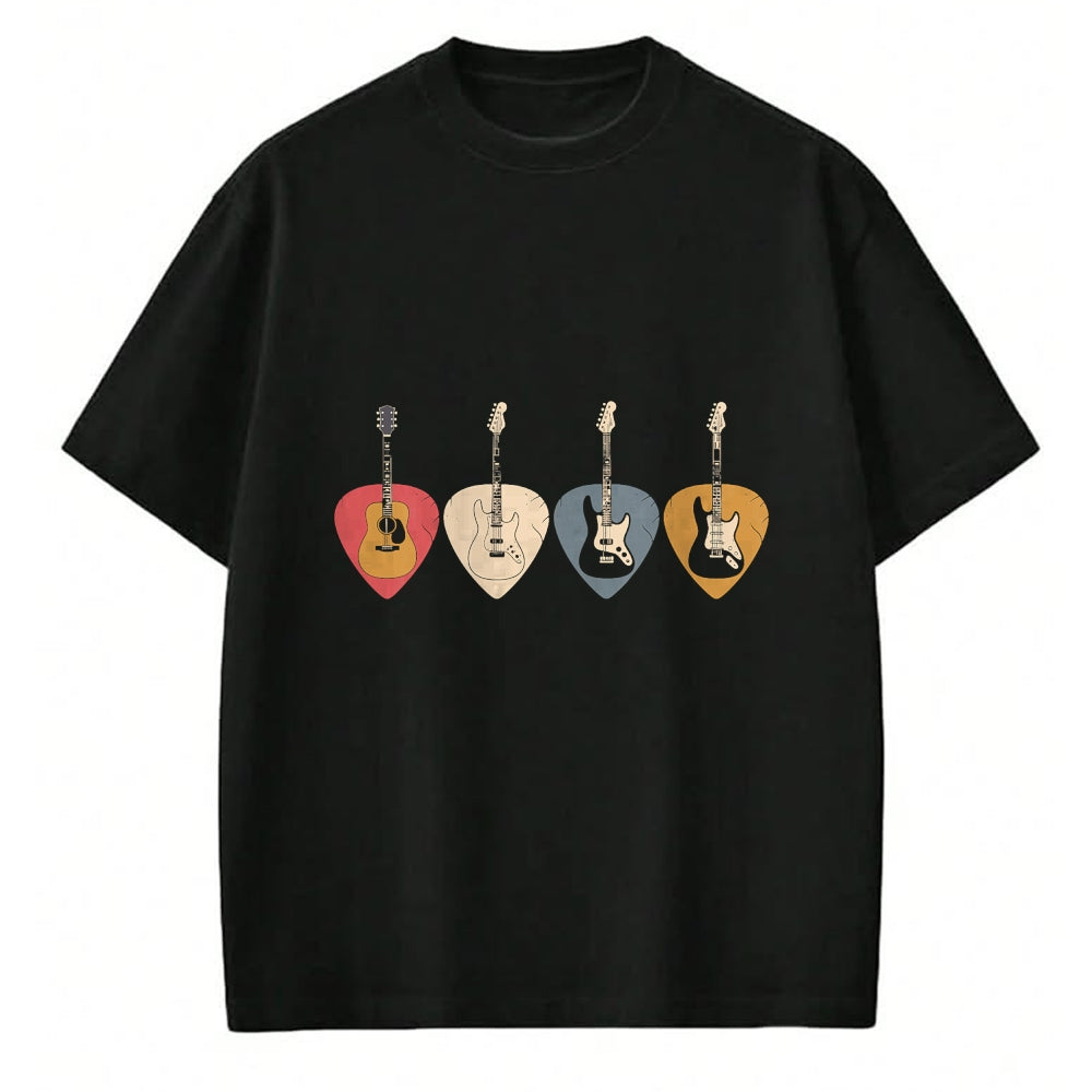 Guitar Lover Shirt, Funny Guitar UnisexT-Shirt/Hoodie/Sweatshirt HLT00 - Funny Guitar Design for Men Women Guitarist Guitar Player T-Shirt (2)