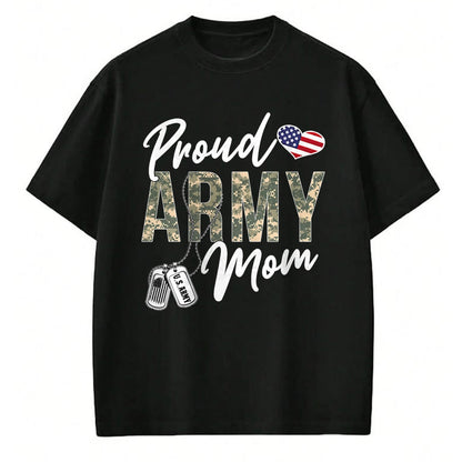 Gift for Mom Shirt, Funny Mom Unisex T-Shirt/Hoodie/Sweatshirt HLT00 - Proud Army Mom Army Graduation Mom US Army Mom Gifts T-Shirt