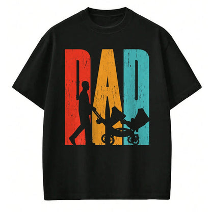 Gift for Dad Shirt, Funny Dad Unisex T-Shirt/Hoodie/Sweatshirt HLT00 – Mens Proud Father of Twins Dad of Twins Identical or Fraternal T-Shirt