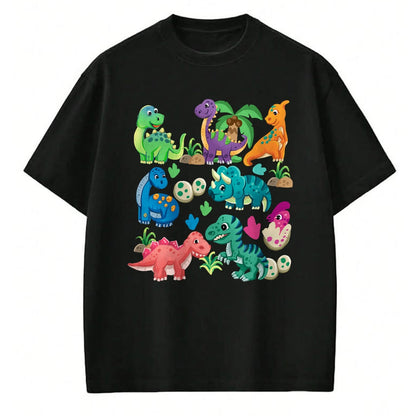 Best Dinosaur Lover Shirt, Funny Dinosaur UnisexT-Shirt/Hoodie/Sweatshirt HLT00 - Types of Dinosaurs Alphabet A-Z ABC Dino Identification T-Shirt, Youth, Purple, X-Small