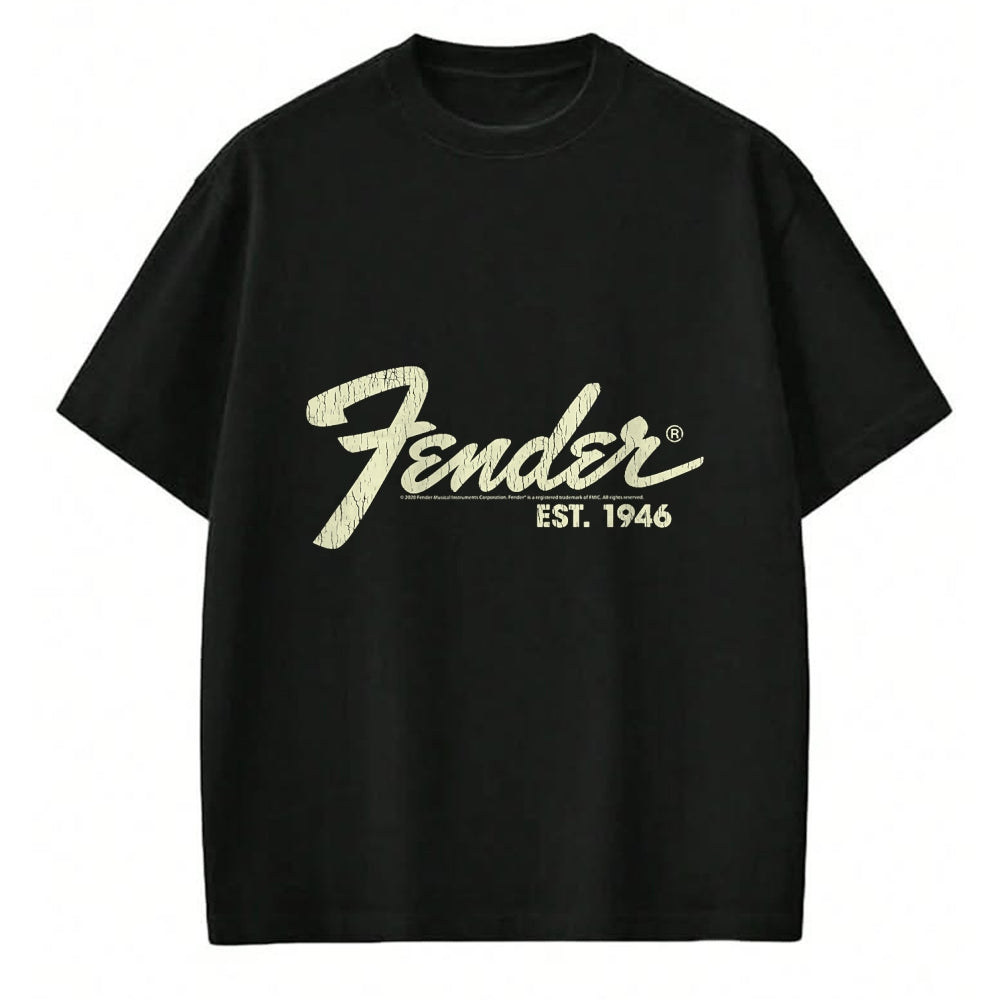 Guitar Lover Shirt, Funny Guitar UnisexT-Shirt/Hoodie/Sweatshirt HLT00 - Fender Classic Fender Est. 1946 Short Sleeve T-Shirt