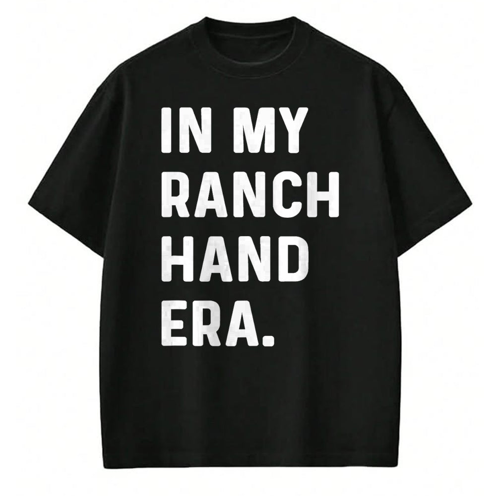 Best Farmer Life Shirt, Funny Farmer UnisexT-Shirt/Hoodie/Sweatshirt HLT00 - In My Ranch Hand Era - Farm Farmer Funny Farming T-Shirt