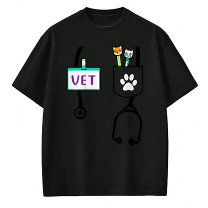 Best Doctor Shirt, Funny Doctor UnisexT-Shirt/Hoodie/Sweatshirt HLT00 - Kids Veterinarian Costume Gift Boys Girls Kids Animal Doctor Vet T-Shirt