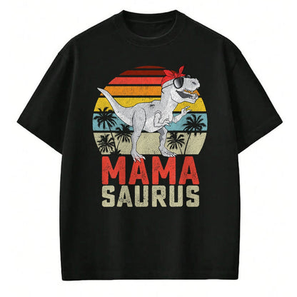 Gift for Mom Shirt, Funny Mom Unisex T-Shirt/Hoodie/Sweatshirt HLT00 - Mamasaurus T Rex Dinosaur Mama Saurus Family Matching Women T-Shirt