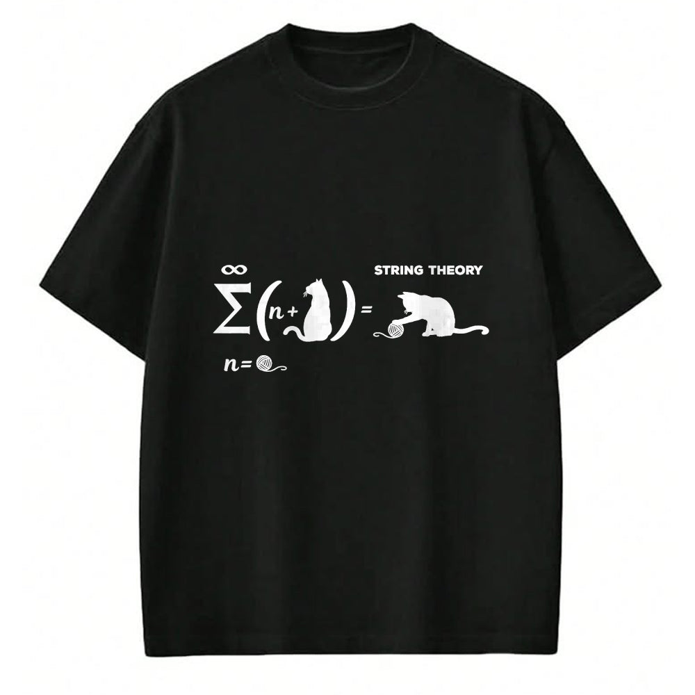 Best Mechanic Life Shirt, Funny Mechanic UnisexT-Shirt/Hoodie/Sweatshirt HLT00 - Schrödingers String Theory - Cat Physicist Quantum Mechanics T-Shirt