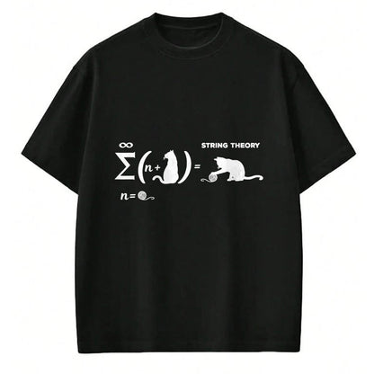 Best Mechanic Life Shirt, Funny Mechanic UnisexT-Shirt/Hoodie/Sweatshirt HLT00 - Schrödingers String Theory - Cat Physicist Quantum Mechanics T-Shirt