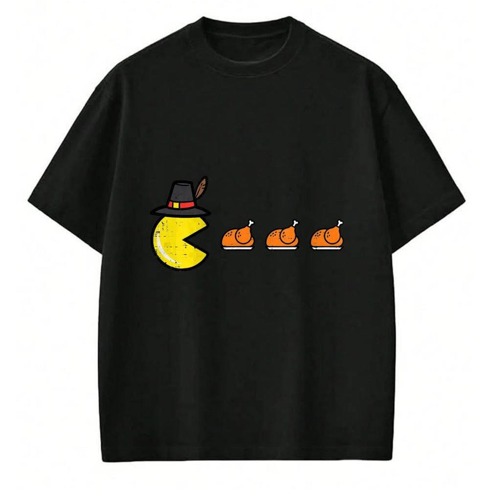 Best Thanksgiving Family Shirt , Funny Thanksgiving UnisexT-Shirt/Hoodie/Sweatshirt HLT00 - Thanksgiving Video Game Eating Turkey Gamer Men Women Kids T-Shirt