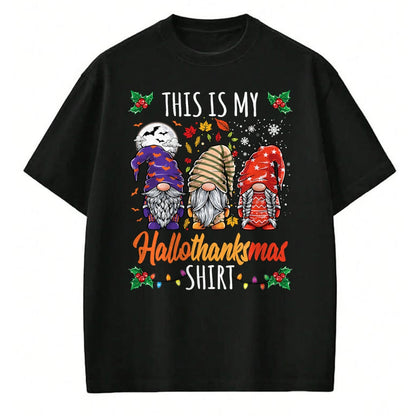 Best Thanksgiving Family Shirt , Funny Thanksgiving UnisexT-Shirt/Hoodie/Sweatshirt HLT00 - Halloween Thanksgiving Christmas Funny Hallothanksmas Gnomes T-Shirt