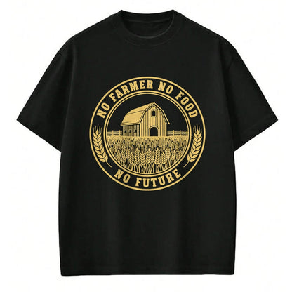 Best Farmer Life Shirt, Funny Farmer UnisexT-Shirt/Hoodie/Sweatshirt HLT00 - No Farmers No Food No Future Farmer Market Farming Vintage Long Sleeve T-Shirt