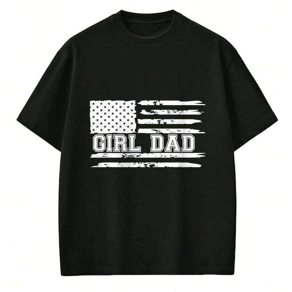 Gift for Dad Shirt, Funny Dad Unisex T-Shirt/Hoodie/Sweatshirt HLT00 – Proud Dad Of Girls Father of Girls For Dad Xmas Fathers Day T-Shirt