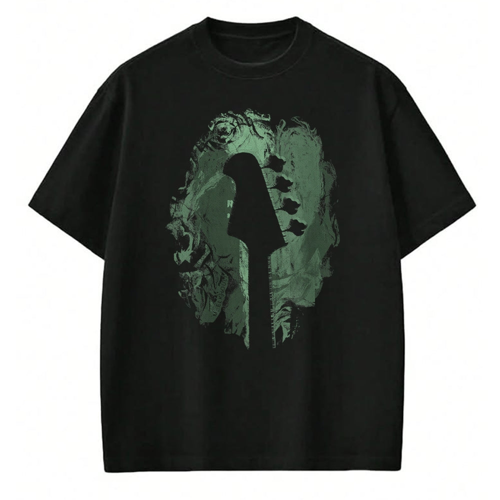 Guitar Lover Shirt, Funny Guitar UnisexT-Shirt/Hoodie/Sweatshirt HLT00 - Bass Guitar Lover Art Guitarist Bass Players Vintage Guitar T-Shirt Small