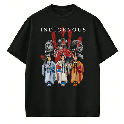 Native American T-Shirts, Vintage Native American Unisex T-Shirt/Hoodie/Sweatshirt HLT00 - Native American Indigenous Red Hand Indian Blood Themed