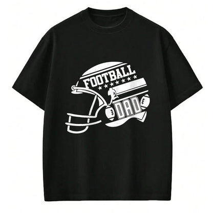 Gift for Dad Shirt, Funny Dad Unisex T-Shirt/Hoodie/Sweatshirt HLT00 – Football Dad Helmet For Men Proud Fathers Day College Season T-Shirt