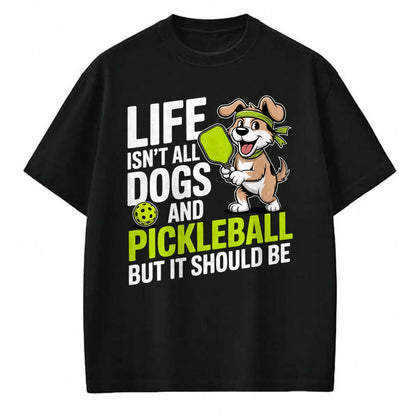 Funny Pickleball Shirt, Pickleball Lover Unisex T-Shirt/Hoodie/Sweatshirt HLT00 - Funny Pickleball Shirt Men Women Player Dog Lover Owner Joke T-Shirt