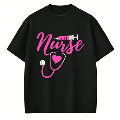 Funny Nurse Shirt, Nurse Unisex T-Shirt/Hoodie/Sweatshirt HLT00 - Happy Nurse Week 2023 Wound Care Nurse RN CNA Work Mom Dad T-Shirt (1)