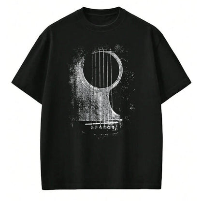 Guitar Lover Shirt, Funny Guitar UnisexT-Shirt/Hoodie/Sweatshirt HLT00 - Acoustic Guitar Player Six String Classic Rock & Roll T-Shirt, Men, Black, 3X-Large