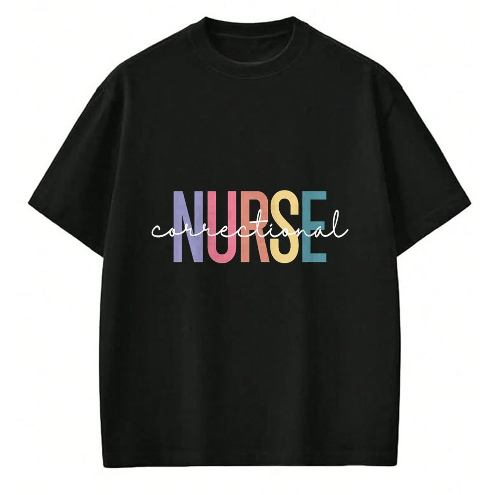 Funny Nurse Shirt, Nurse Unisex T-Shirt/Hoodie/Sweatshirt HLT00 - Correctional Nurse Forensic Nurse Corrections Nursing T-Shirt