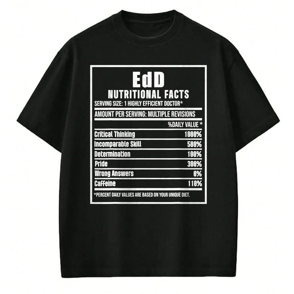 Best Doctor Shirt, Funny Doctor UnisexT-Shirt/Hoodie/Sweatshirt HLT00 - EdD Doctor of Education Nutrition Doctorate Graduation T-Shirt