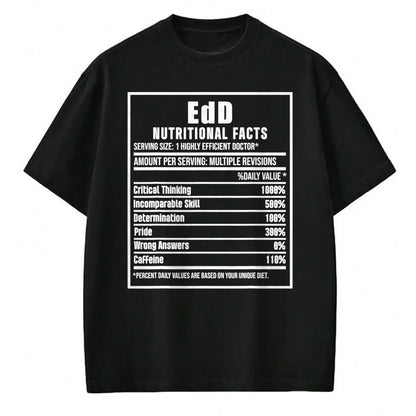 Best Doctor Shirt, Funny Doctor UnisexT-Shirt/Hoodie/Sweatshirt HLT00 - EdD Doctor of Education Nutrition Doctorate Graduation T-Shirt