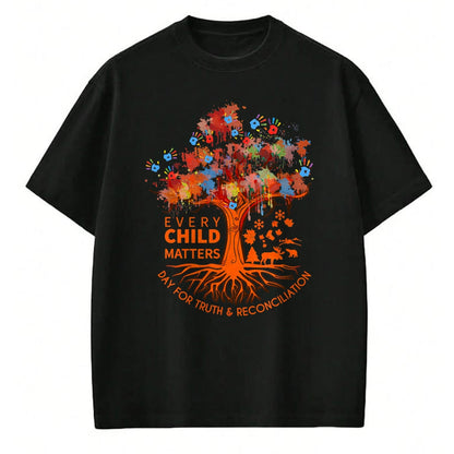 Native American T-Shirts, Vintage Native American Unisex T-Shirt/Hoodie/Sweatshirt HLT00 - Orange Unity Day Native American Every Child