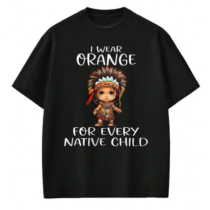 Native American T-Shirts, Vintage Native American Unisex T-Shirt/Hoodie/Sweatshirt HLT00 - Wear orange for every American native child Indian Pride (1)