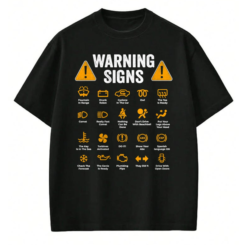 Best Mechanic Life Shirt, Funny Mechanic UnisexT-Shirt/Hoodie/Sweatshirt HLT00 - Funny Driving Warning Signs 101 Auto Mechanic Gift Driver Short Sleeve T-Shirt