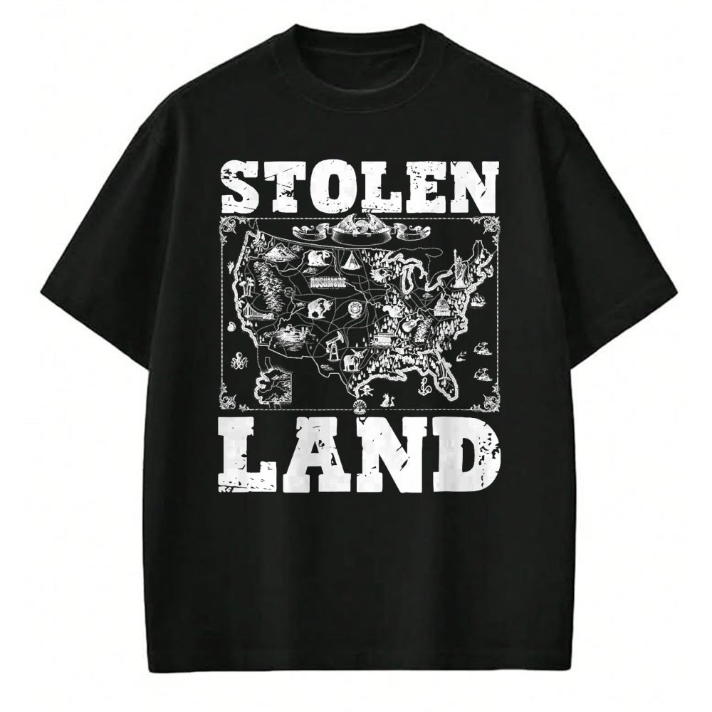 Native American T-Shirts, Vintage Native American Unisex T-Shirt/Hoodie/Sweatshirt HLT00 - Stolen Land Indian Pride Tribes Native American Indigenous